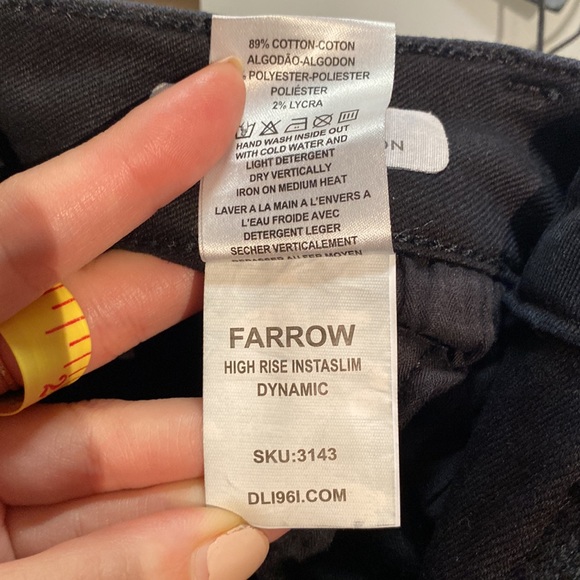 NWT DL1961 Farrow High Rise Jeans Sz 27 - Picture 3 of 6